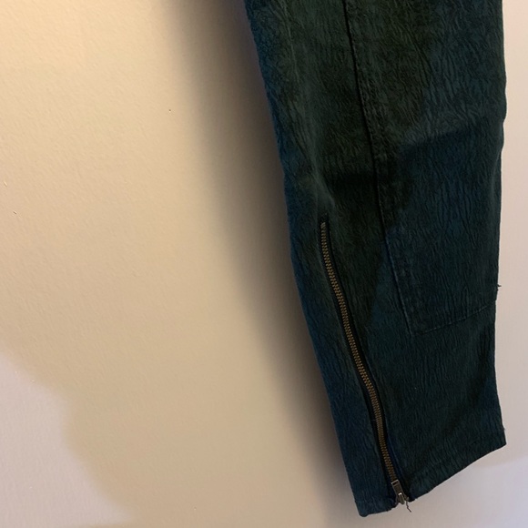 Pilcro & the Letterpress Embossed Ankle Zip Pants - Picture 6 of 8